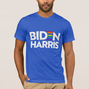 Camiseta Orgulho LGBTQ de Biden Harris