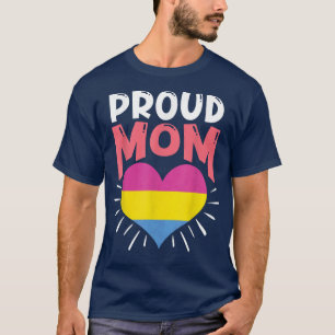 Camiseta Orgulho LGBTQ do Orgulho LGBTQ do Pan Flag Mo