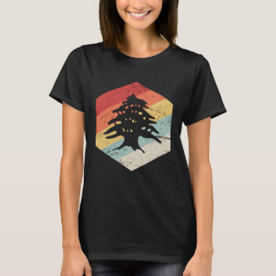 Camiseta Orgulho Libanês Retro Cedar Beirut & Tripoli Leban