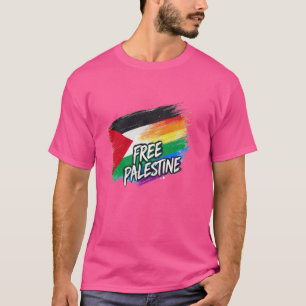 Camiseta Orgulho Livre da Palestina