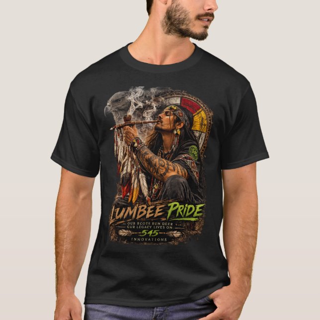 Camiseta Orgulho Lumbee – Nosso Legado Continua (Frente)