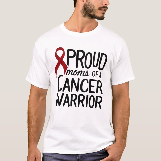 Camiseta Orgulho Mãe de um Guerreiro Cancer (Frente)