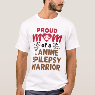 Camiseta Orgulho Mãe de um Guerreiro Canino Epilepsia