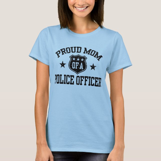 Camiseta Orgulho Mãe de um Policial (Frente)
