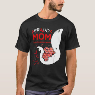 Camiseta Orgulho Mãe Hemocromatose Hereditária Corta Consci