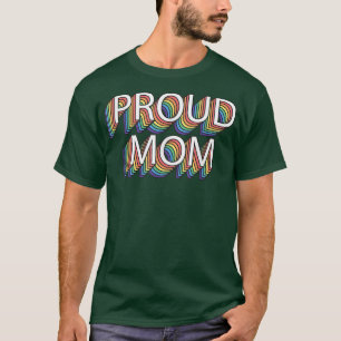 Camiseta Orgulho Mãe Orgulho gay Retro Vintage LGBT Orgulho
