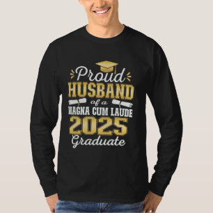 Camiseta Orgulho Marido 2025 Magna Cum Laude Classe 2025 Fo