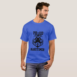 Camiseta Orgulho Maritimer Âncora de polvo Lighthouse rota 