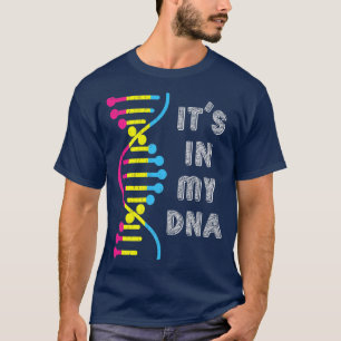 Camiseta Orgulho Mês DNA Panseualidade Sinalizador Pan Orgu