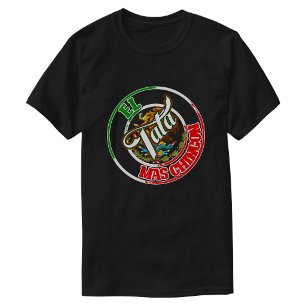Camiseta Orgulho Mexicano El Tata Mas Chingon