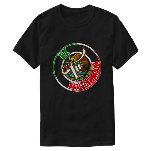 Camiseta Orgulho Mexicano El Tio Mas Chingon Impressão 