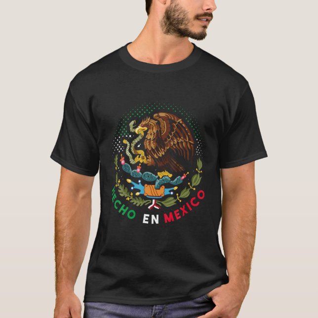 Camiseta Orgulho Mexicano Hecho En México (Frente)