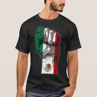 Camiseta Orgulho Mexicano - Pavilhão Crescente do México - 