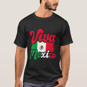 Camiseta Orgulho Mexicano Presente Viva México
