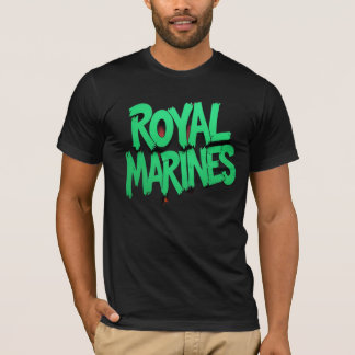 Camiseta Orgulho Militar do Grafite Real Marines T-Shirt