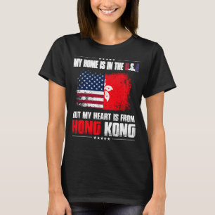 Camiseta Orgulho Minha Casa Está Nos EUA Mas Meu Coração É
