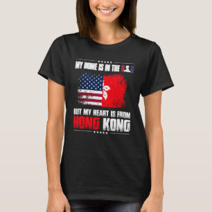 Camiseta Orgulho Minha Casa Está Nos EUA Mas Meu Coração É