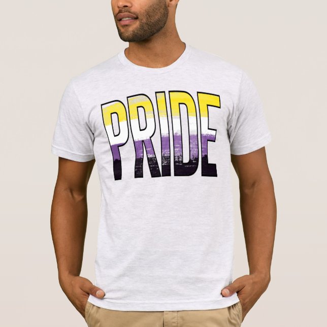 Camiseta Orgulho Não Binário (Frente)