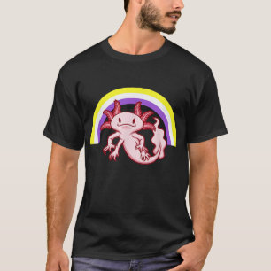 Camiseta Orgulho Não-Binário Aolotl Não-Binário