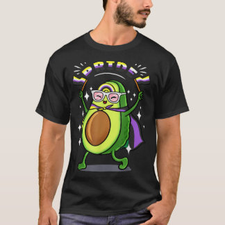Camiseta Orgulho Não-Binário Avocado