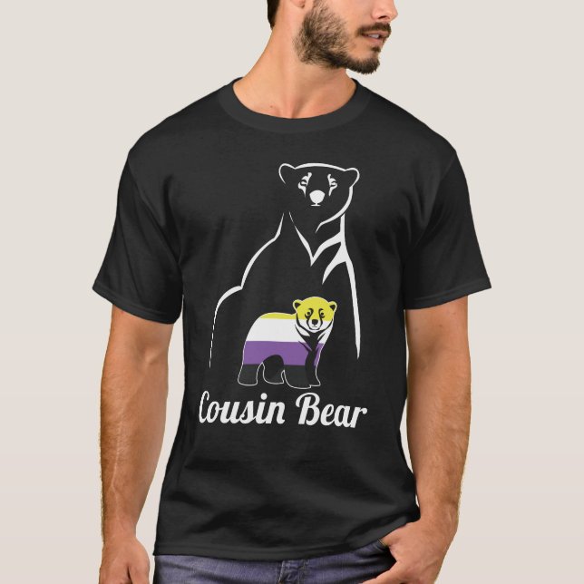 Camiseta Orgulho Não-Binário do Primo LGBT (Frente)
