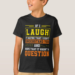 Camiseta Orgulho Não era uma pergunta Orgulha-me Sinal Ling