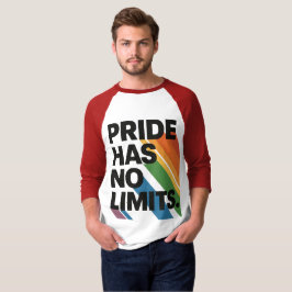 Camiseta Orgulho Não Tem Limites | Mês do Orgulho da Defici