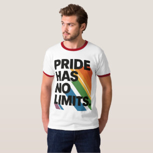 Camiseta Orgulho Não Tem Limites   Mês do Orgulho de Pessoa