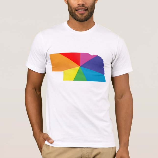 Camiseta orgulho nebraska. (Frente)