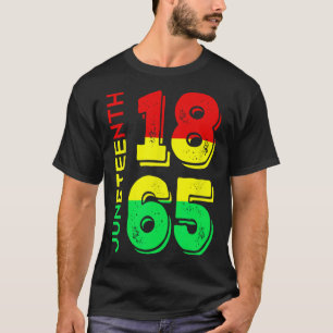 Camiseta Orgulho Negro do Dia da Independência de 1865