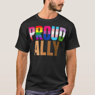 Camiseta Orgulho Negro LGBTQ Orgulho Orgulhoso Ally Lésbica