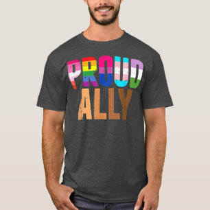 Camiseta Orgulho Negro LGBTQ Orgulho Orgulhoso Ally Lésbica