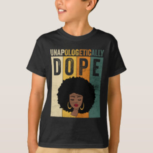 Camiseta Orgulho Negro Melanin Africano sem desculpas