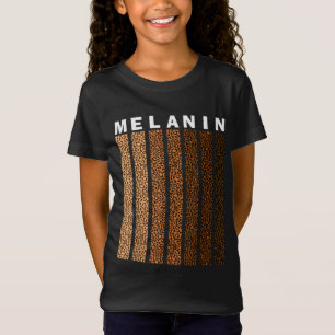 Camiseta Orgulho Negro Melanina Xadrez-leopardo afro-americ