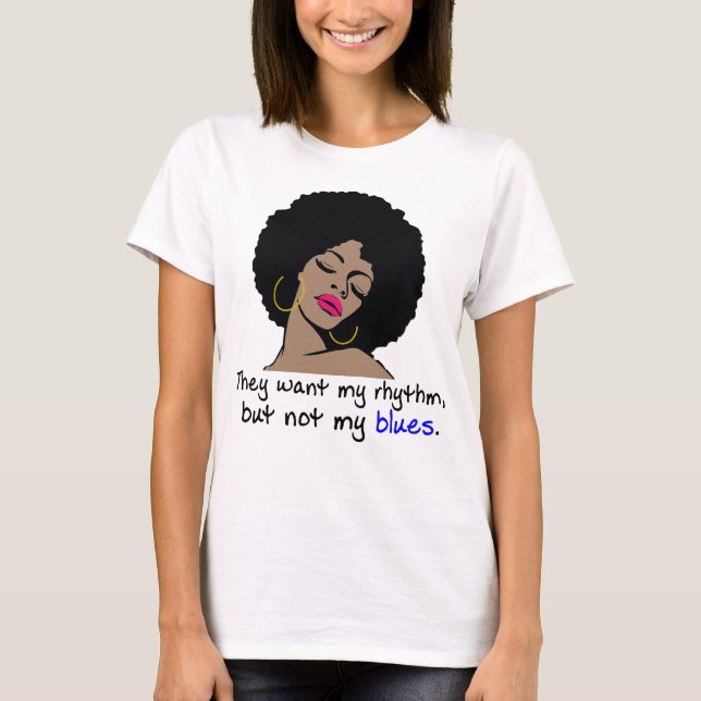 Camiseta Orgulho Negro - Mulher Negra Forte - História Negr (Frente)