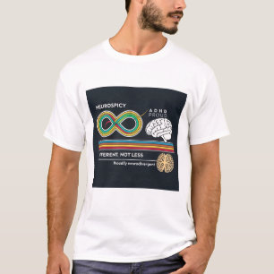 Camiseta "Orgulho Neurospicico - Autismo Adulto e Consciênc