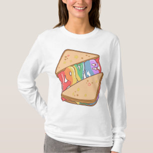 Camiseta Orgulho. O amor é o amor. Amor bonito. Gay arco-ír