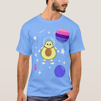 Camiseta Orgulho Omnisual Avocado Astronauta