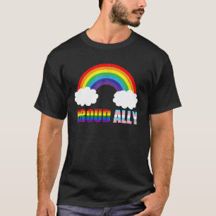Camiseta Orgulho Orgulho Gay LGBT Dia Mês Desfile Arco-íris