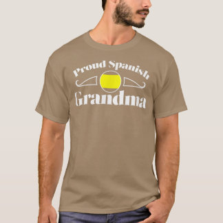 Camiseta Orgulho orgulhoso da vovó Espanha espanhola
