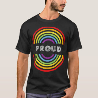 Camiseta Orgulho orgulhoso do Orgulho LGBT LGBT T Orgulho M