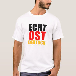 Camiseta Orgulho Oriental da Alemanha Oriental - Alemanha O