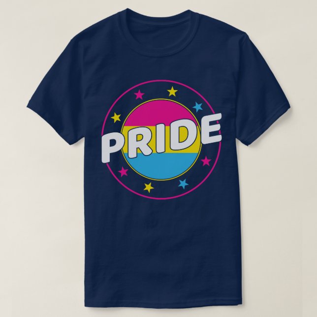 Camiseta Orgulho Pan LGBTQ (Frente do Design)