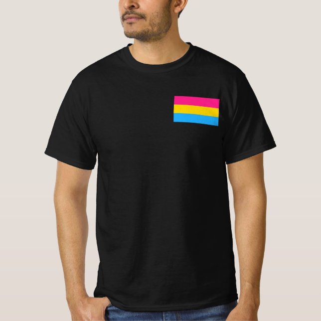 Camiseta Orgulho Pansexual (Frente)