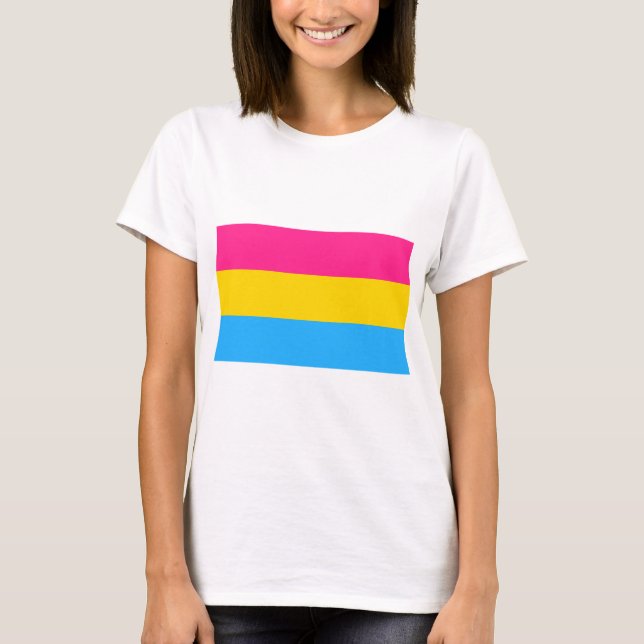 Camiseta Orgulho Pansexual (Frente)