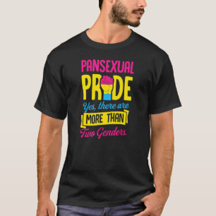 Camiseta Orgulho Pansexual Sim Há Mais De Dois Sexos
