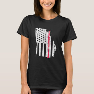 Camiseta Orgulho Patriótico do Estado de Bandeira da Geórgi