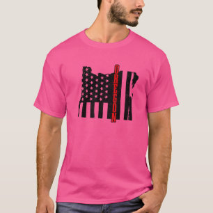 Camiseta Orgulho Patriótico do Estado de Bandeira do Oregon