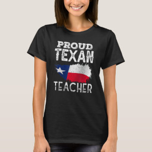 Camiseta Orgulho Patriótico do Texas Cute Teacher Texan