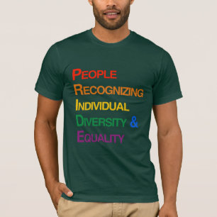 CAMISETA ORGULHO: PESSOAS QUE RECONHECEM A DIVERSIDADE